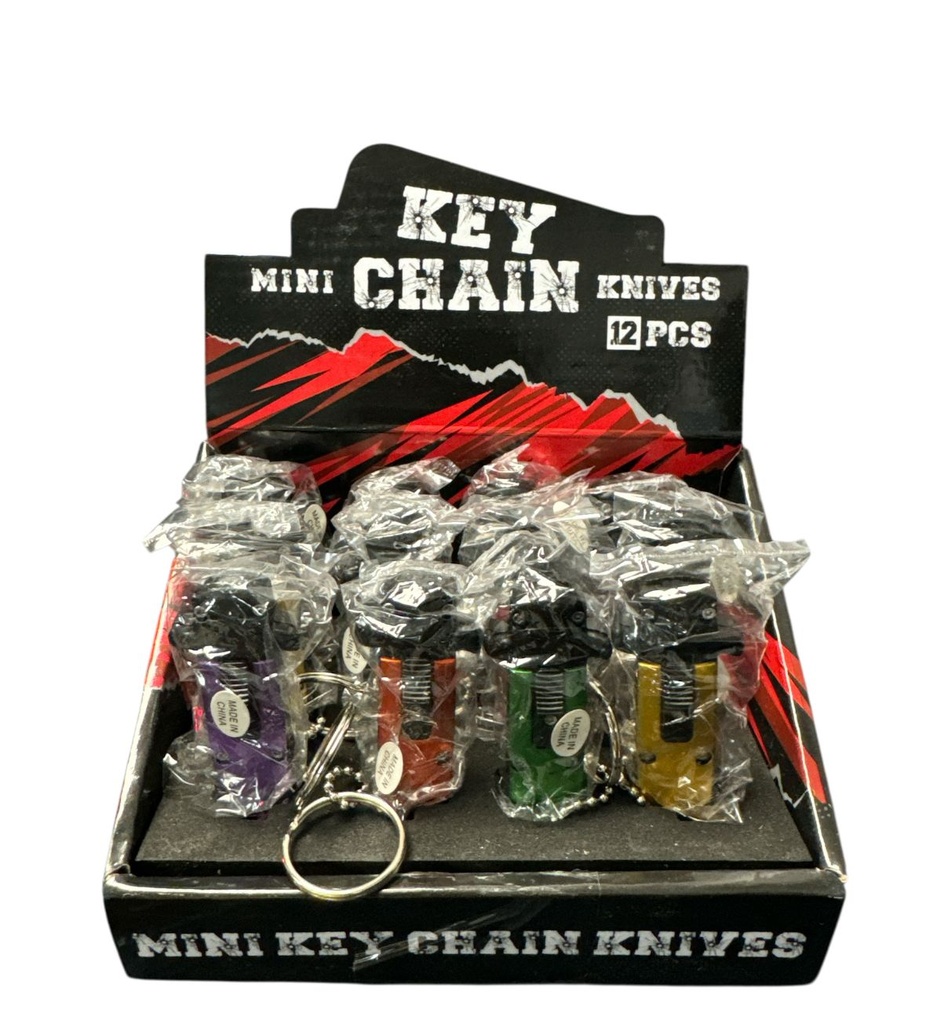 MINI KEY CHINA KNIVES BOX OF 12