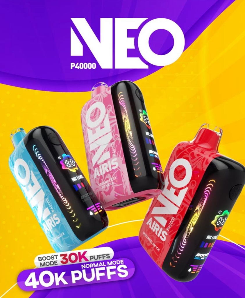 AIRIS NEO 40K 5% DISPOSABLE BOX OF 5