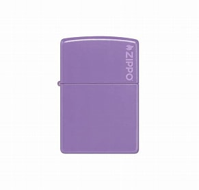 ZIPPO LIGHTER REG SMOKY LAVENDER MATTE LTR DESIGN 46681
