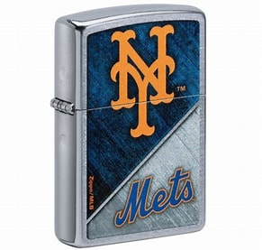 ZIPPO LIGHTER MLB NEW YORK METS DESIGN 46547