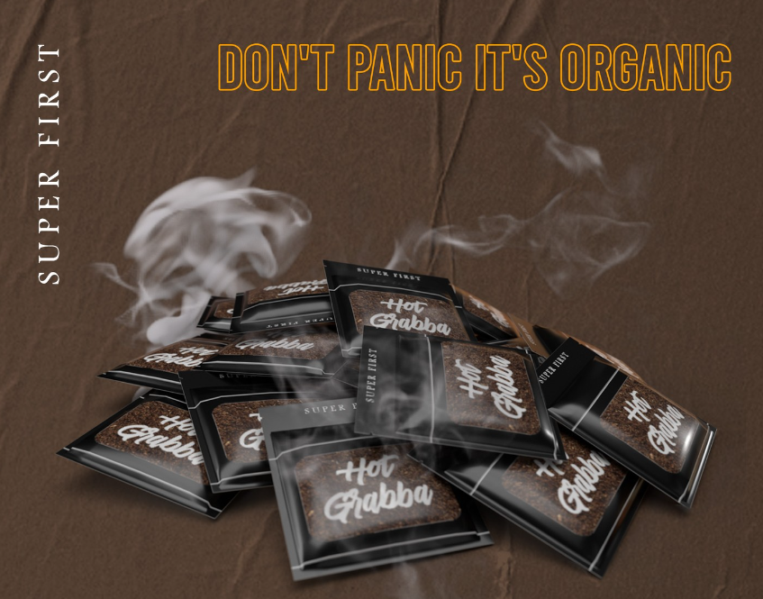 SUPER FIRST HOT GRABBA BAG BOX OF 25 RAST LEAF