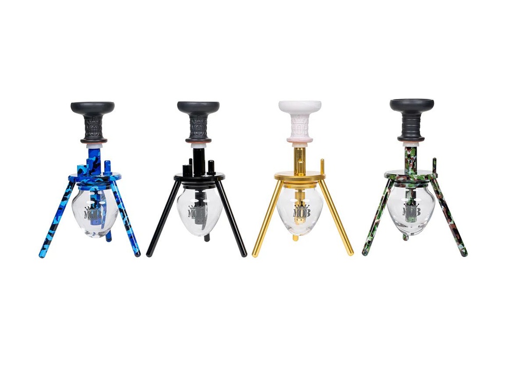 MOB MINI SPIDER HOOKAH 12 GREEN CAMO