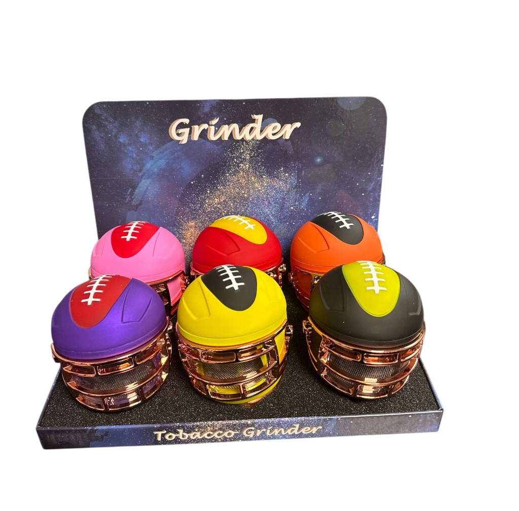 TOBACCO GRINDER 78MM ZINC ALLOY WITH  #ZTC-C533 BOX OF 6