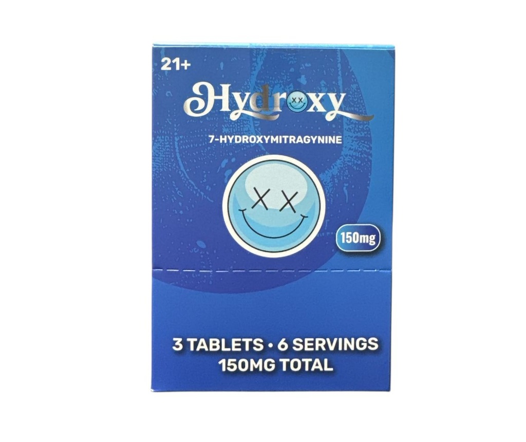 HYDROXY 50MG7-HYDROXY KRATOM BLISTER CAPSULES 3CT