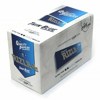 RIZLA ULTRA THIN REGULAR PAPER BOX OF 100