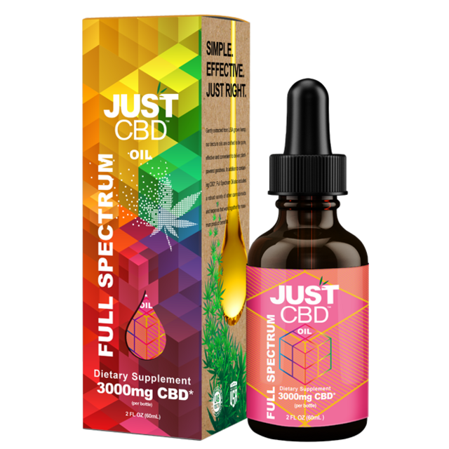 JUST CBD FULL SPECTRUM OIL 1500MG