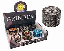 ROCKIN ROLL SKULL GRINDER 6PC/1CT #63001-1