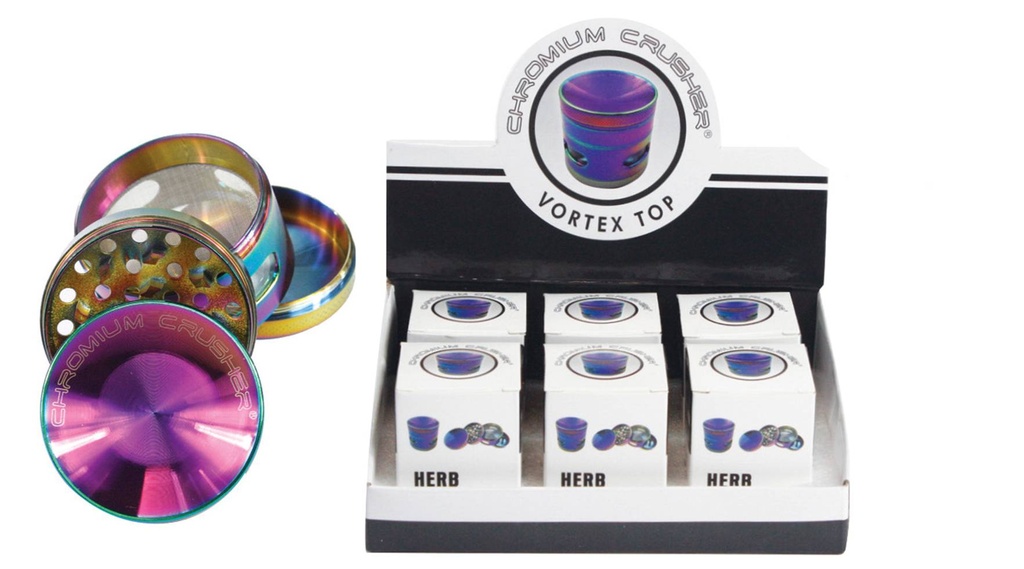 CHROMIUM VORTEX SERIES GRINDER #70350