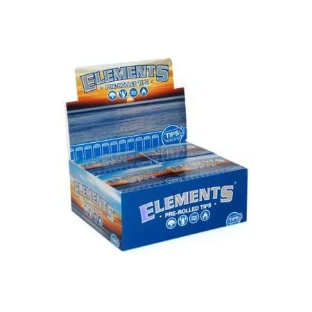 ELEMENTS PRE-ROLLED TIPS 21CT BOX OF 20