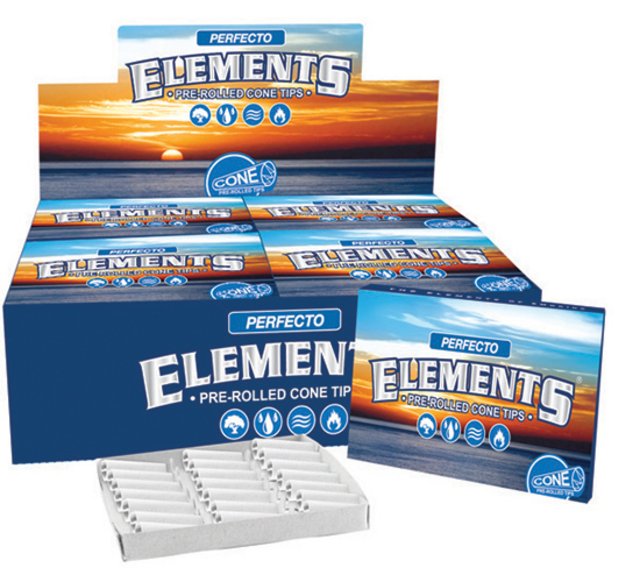 ELEMENTS MAESTRO CONE ROLLING TIPS BOX OF 20