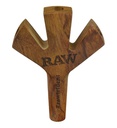 RAW TRIDENT WOODEN CIGARETTE HOLDER 1CT [1CT/00BX]