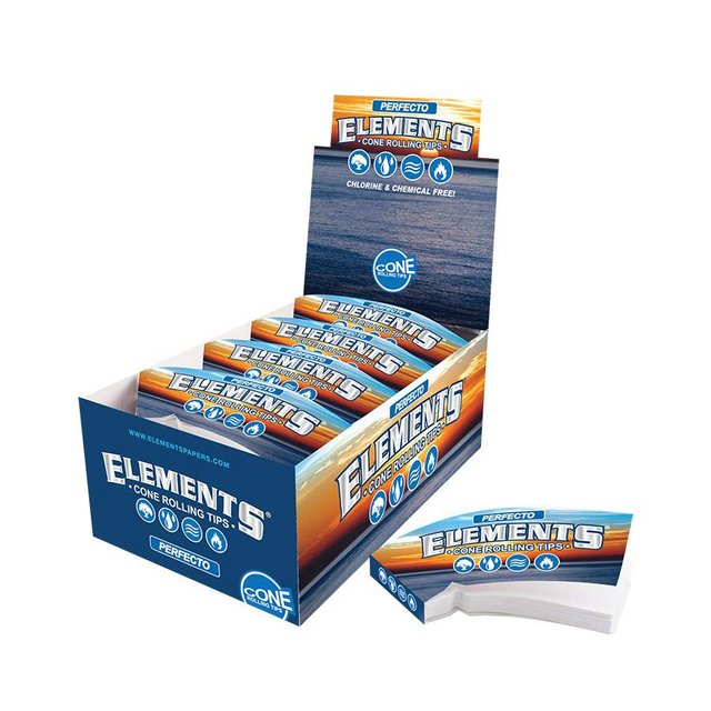 ELEMENTS PERFECTO CONE ROLLING TIPS 32PC BOX OF 24 [1CT/00BX]