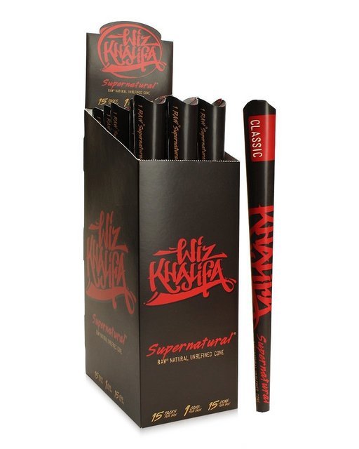 RAW WIZ KHALIFA SUPERNATURAL CONES 15CT BOX OF 15 [1CT/00BX]