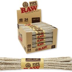 RAW HEMP PIPE CLEANERS 24CT BOX OF 48