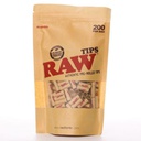 RAW PRE-ROLLED TIPS 200 PER BAG