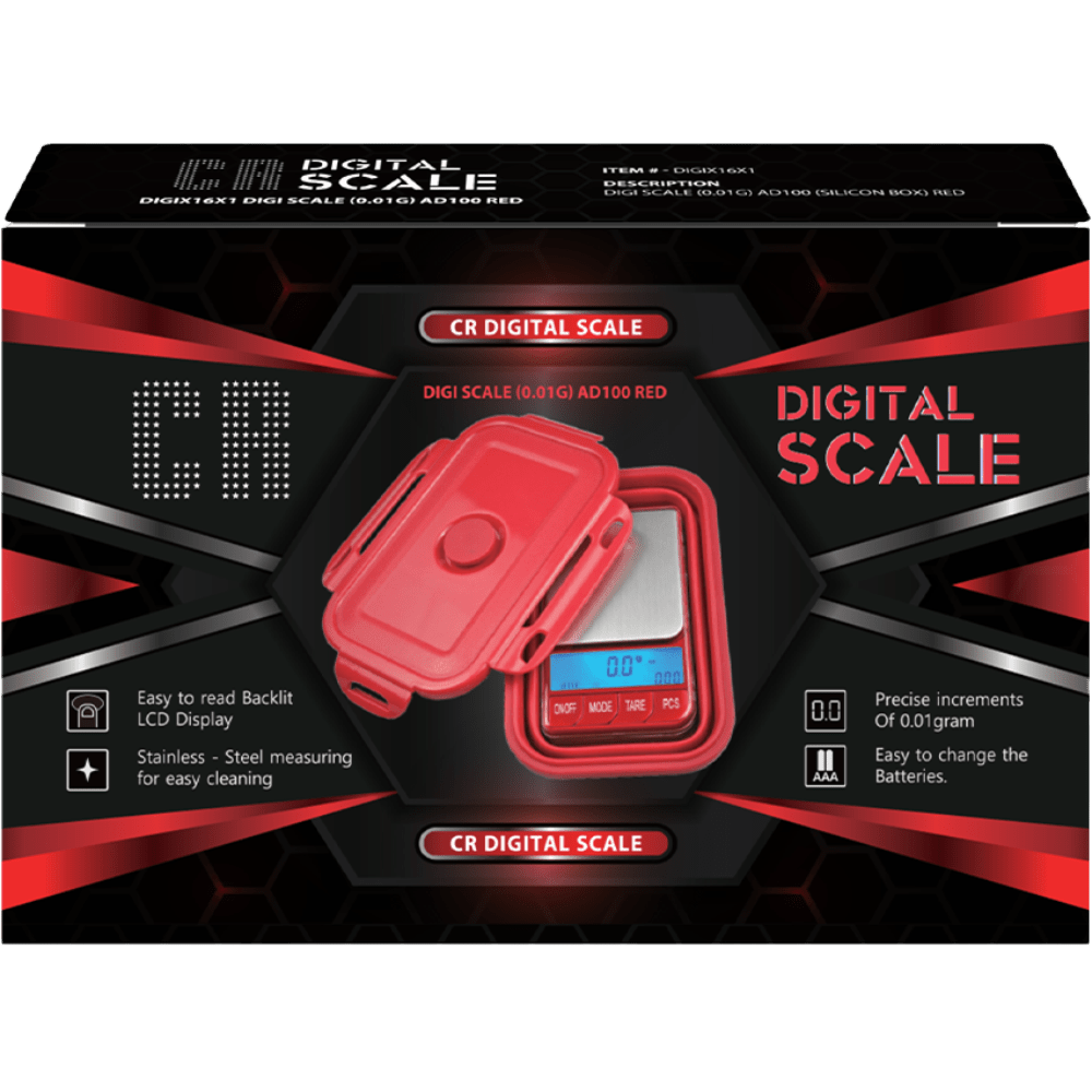 AD100 RED CR DIGITAL SCALE 0.01G