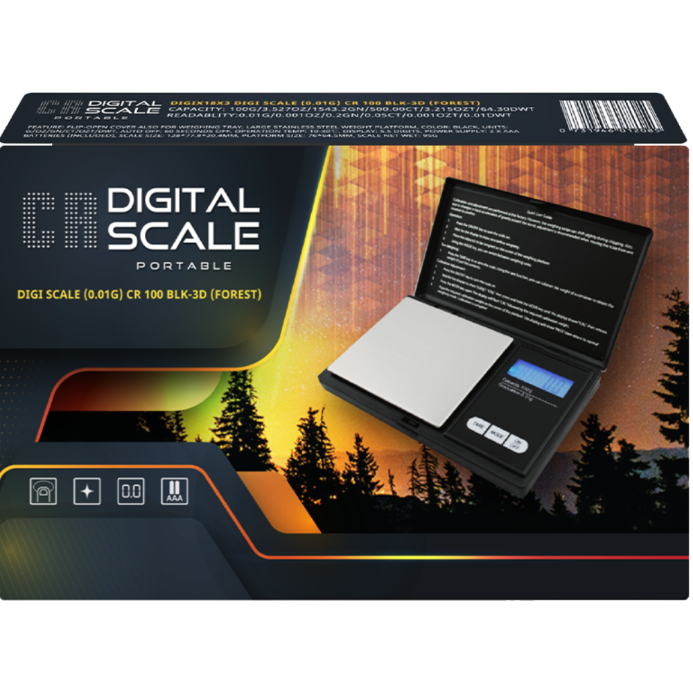 CR100 BLK 3D FOREST CR DIGITAL SCALE 0.01G