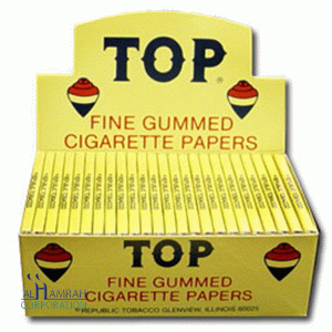 TOP FINE GUMMED CIGARETTE PAPERS 100CT BOX OF 24