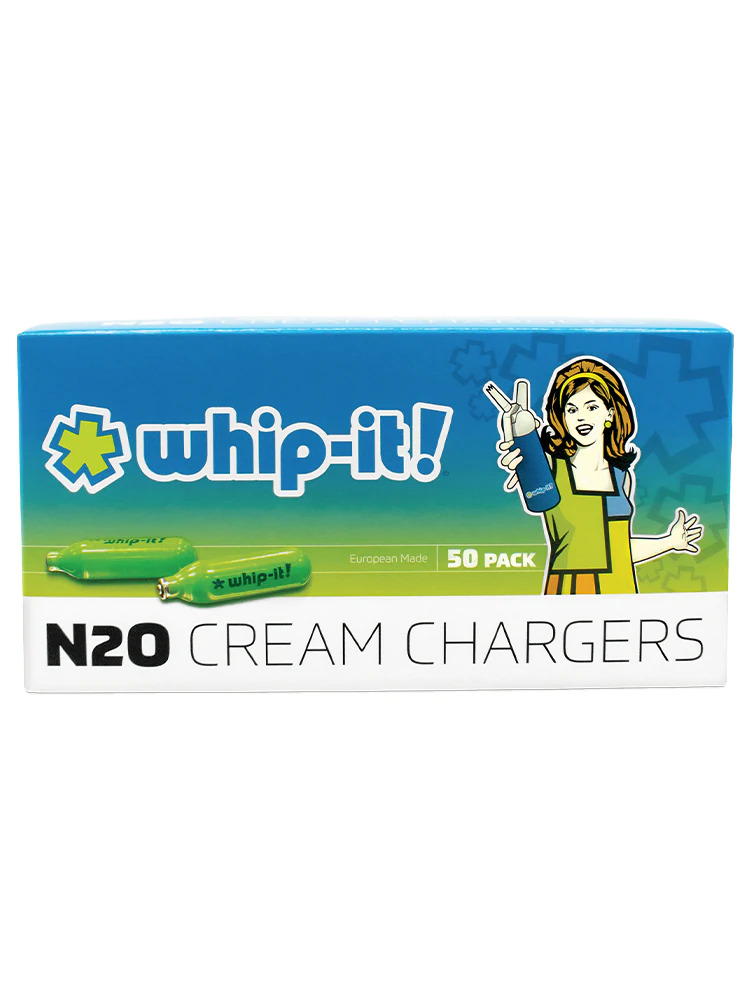 WHIP IT BLUE ORIGINAL CREAM CHARGERS 50 COUNT