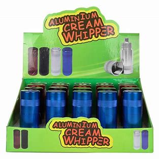 ALUMINIUM BULLET METAL CREAM WHIPPER BOX OF 20CT