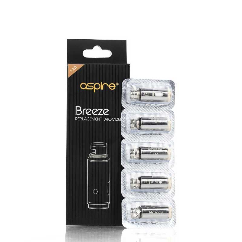 ASPIRE BREEZE REPLACEMENT ATOMIZER 1.2OHM 5CT/20 PER BOX