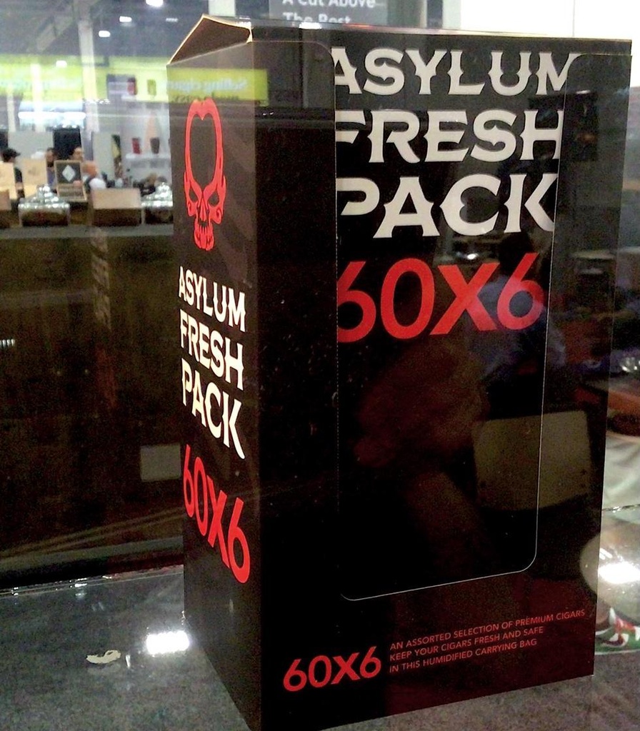 ASYLUM FRESH PACKS 6X60 5 UNITS/4PACK (20)