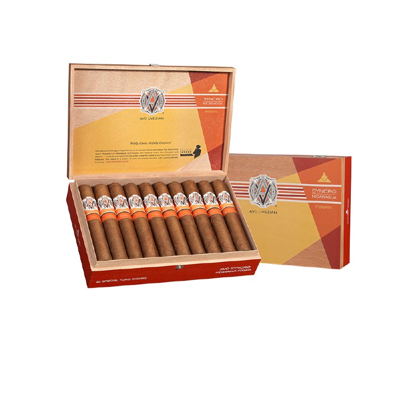 AVO SYNCRO FOGATA ROBUSTO CE US 20'S 5X50 (20)