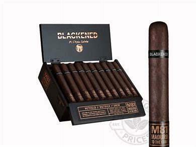 BLACKENED M81 MADURO ROBUSTO 5X50 (20)