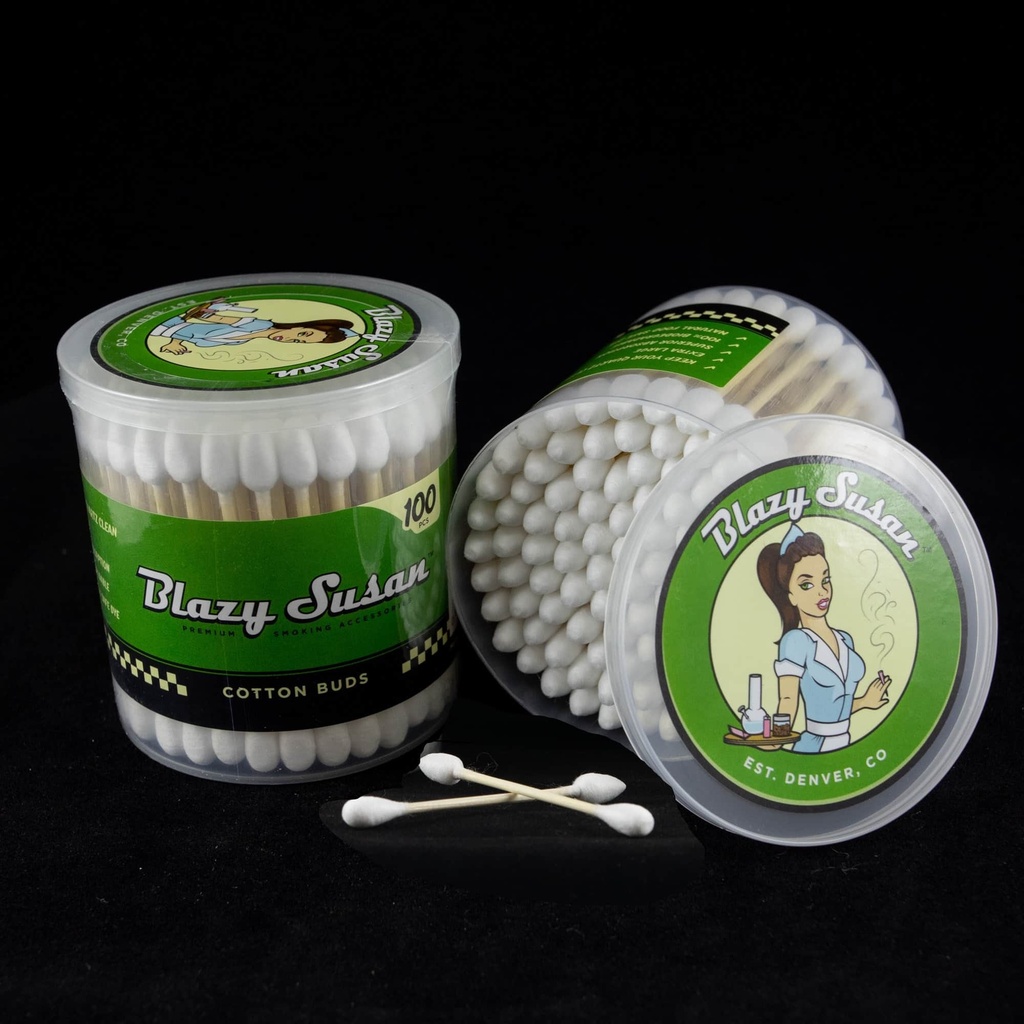 BLAZY SUSAN WHITE COTTON BUDS 1OO PCS