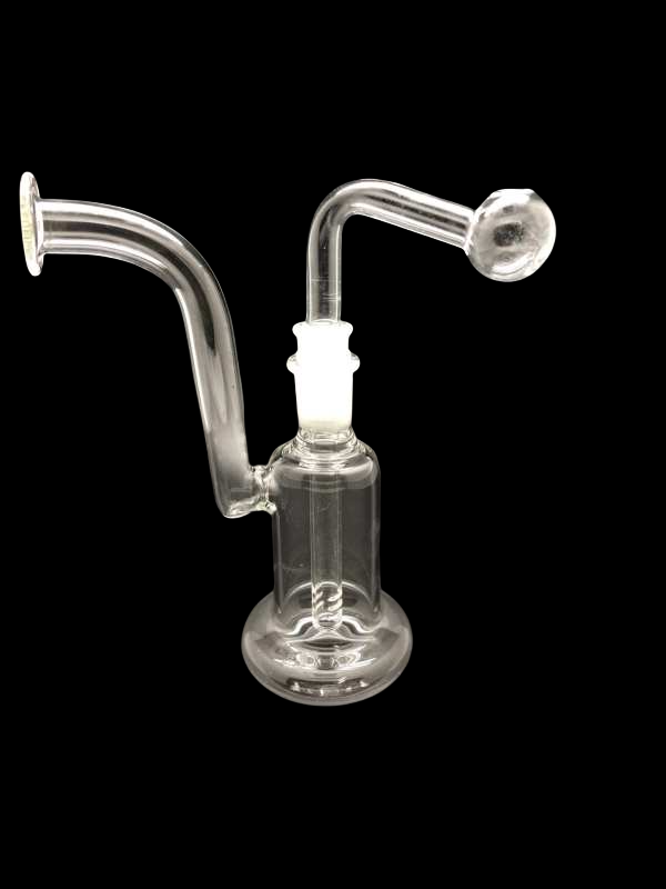 CLEAR OIL BURNER WITH WHITE NECK OLB 330