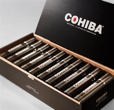 COHIBA BLACK GIGANTE (ALUMINIUM TUBE) (20)