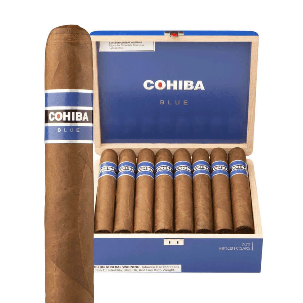 COHIBA BLUE 7X70 BOX (15)