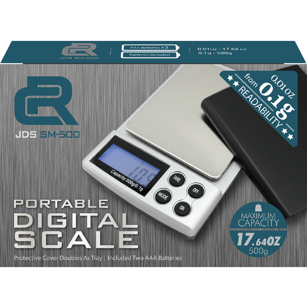 CR JDS SM-500 PORTABLE DIGITAL SCALE 500G X 0.1G