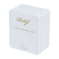 DAVDAVIDOFF CIGARILLOS CLUB US 10'S 3.9375X22(50)