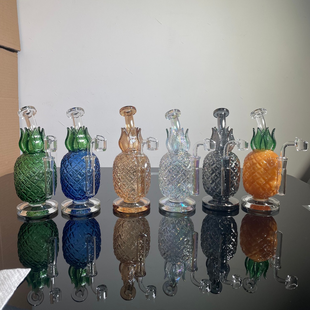 GLASS WATER PIPE WP-PINE ASSORTED COLORS