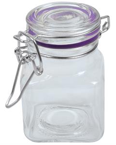 GLASS JAR CLEAR DISPLAY 6 BOX