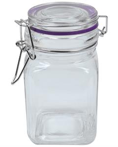 GLASS JAR CLEAR LARGE DISPLAY 6 BOX