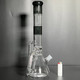 GLASS WATER PIPES XT-0042 (17in, 938g)