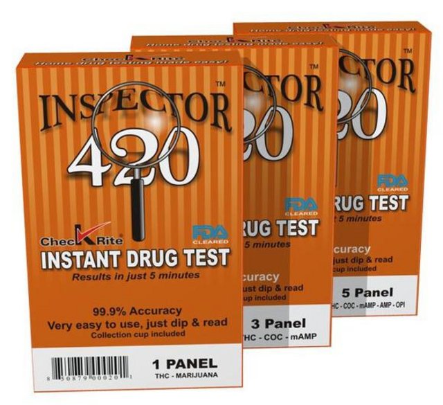 INSPECTOR 420 INSTANT DRUG TEST 3 PANEL