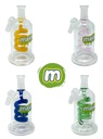 MAJELO SPIRAL ASH CATCHER 14MM JOINT ASSORTED COLORS