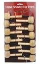 MINI WOODEN PIPE 12CT #30385