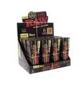 RAW BLACK CLASSIC 1 1/4 CONES RETRO 6CT BOX OF 32