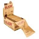 RAW 1 1/4 ORGANIC ARTESANO (TRAY+PAPERS+TIPS) BOX OF 15