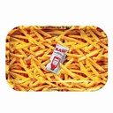 RAW ROLLING TRAY FRENCH FRIES METAL SMALL