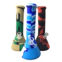 SILICONE WATER PIPE BEAKER BONG 12.2" H46