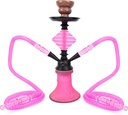 ZEBRA HENRY 2 HOSE HOOKAH ASSORTED COLORS