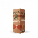 ZIG ZAG 98'S UNBLEACHED CONES 75CT