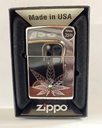 ZIPPO LIGHTER CANNABIS DESIGN #46126