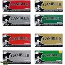 GAMBLER CIGARETTE TUBES 200CT PACK OF 5