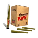 RAW PRESSED BUD WRAP PRE-ROLLED CONES BOX OF 12